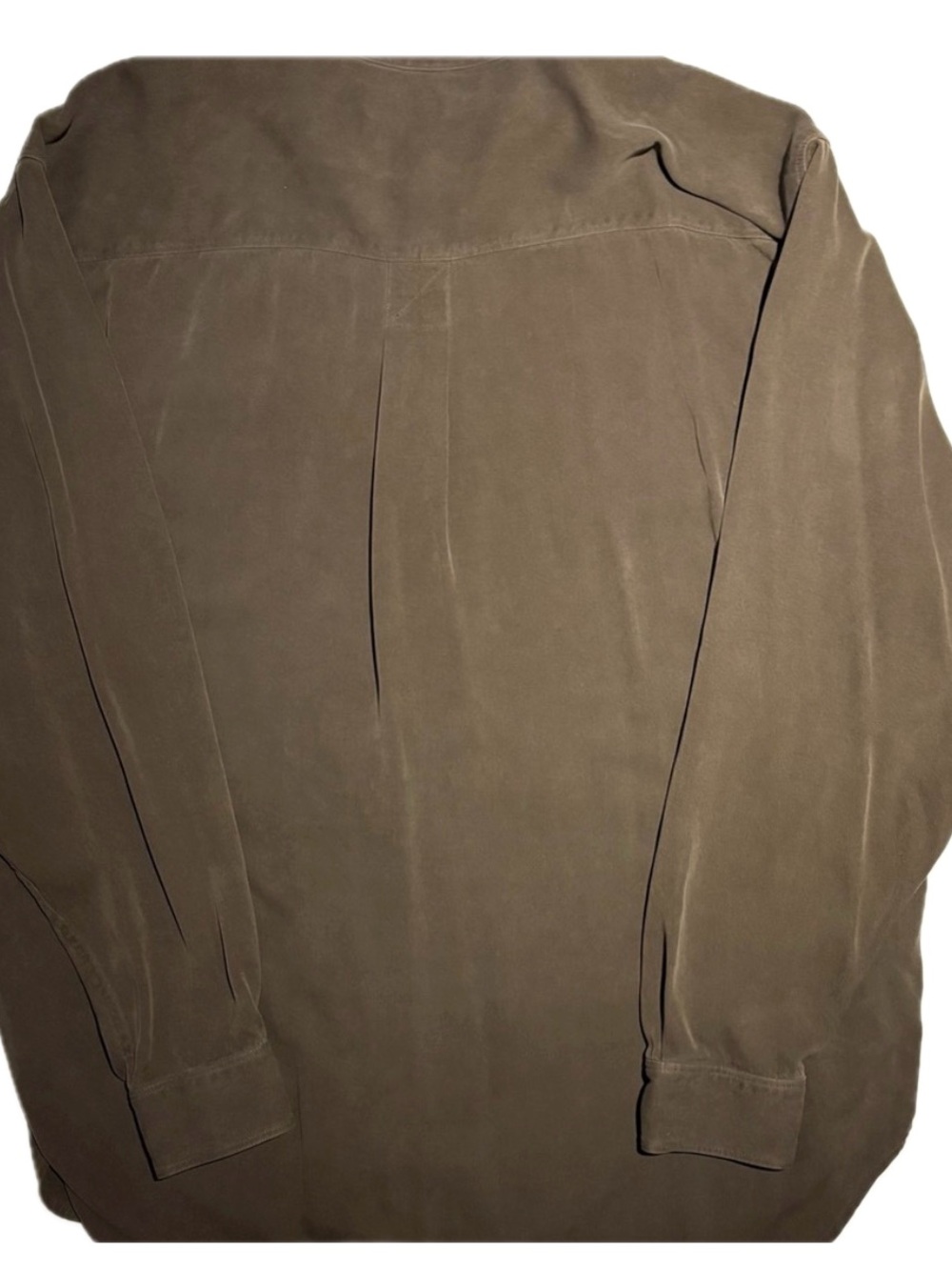Tommy Bahama Men’s Brown 100% Silk Button Down Shirt XL - Picture 3 of 7